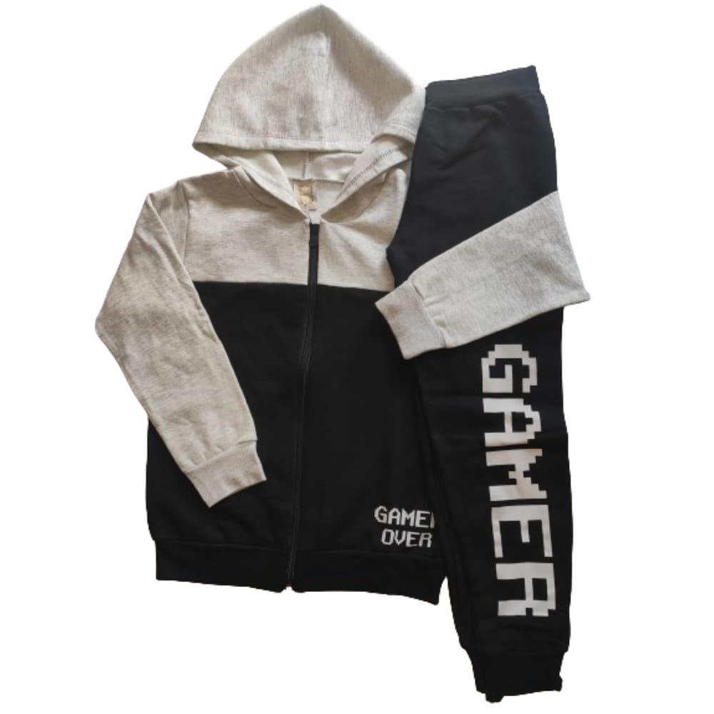 Conjunto moletom infantil e juvenil menino - inverno
