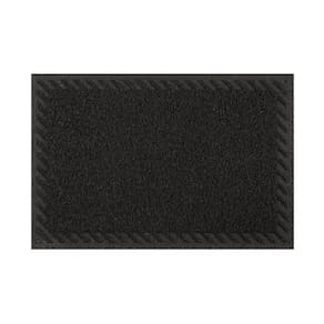Tapete de Entrada Vinil Elite 40cm x 60cm Preto Kapazi 017301BRE03