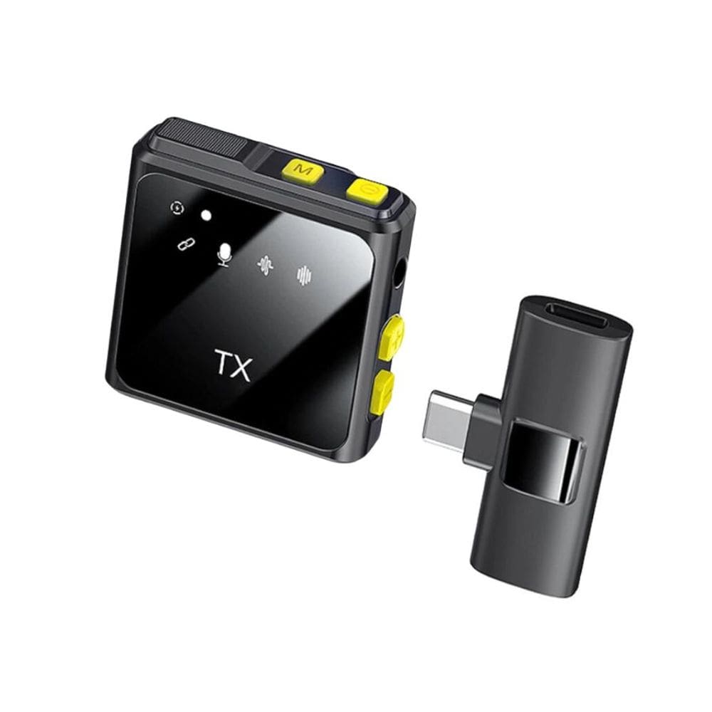 Microfone de Lapela Sem Fio Recarregavel Tipo-c Onistek MC815