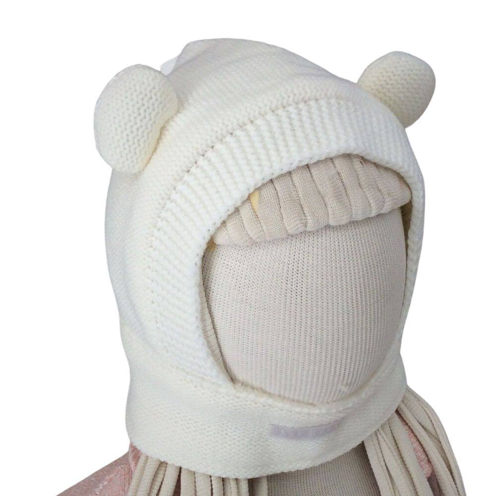 Touca Capuz forrado infantil Everly off marrom
