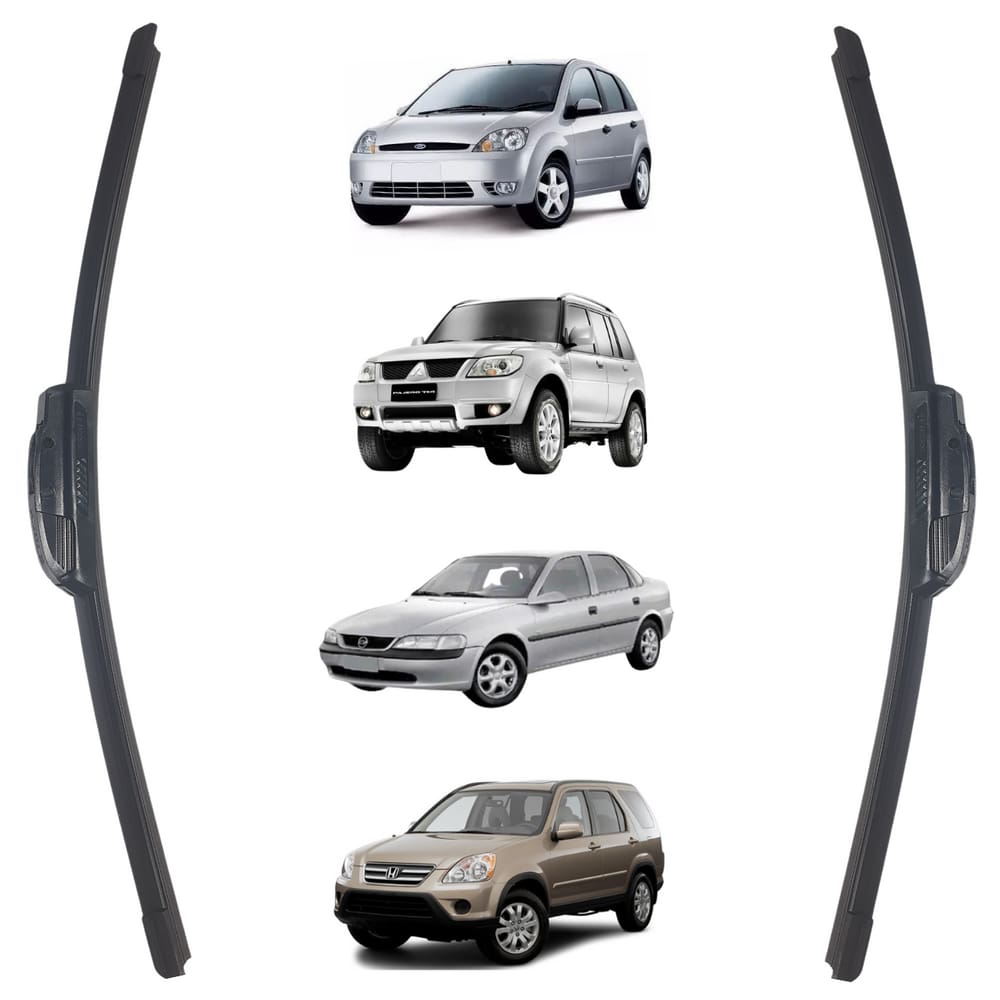 Palheta Bosch Dianteira Direita + Esquerda Mitsubish Pajero 1991 A 2024