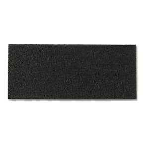 Capacho de Entrada Vinil Light 30cm x 70cm Preto Kapazi
