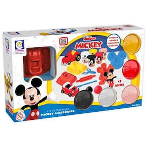 Kit Massinha Mickey com Acessórios - Cotiplás