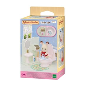 Sylvanian Families Conjunto De Toalete Banheiro - Epoch