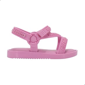 Sandalia Mini Melissa Stripes M Lover Bb Rosa