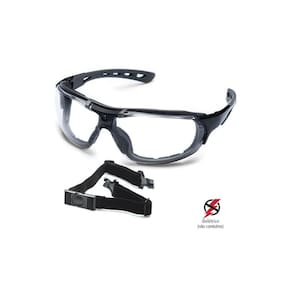 Óculos de Segurança Roma Cinza AR/AE/UV CA40903 STEELFLEX