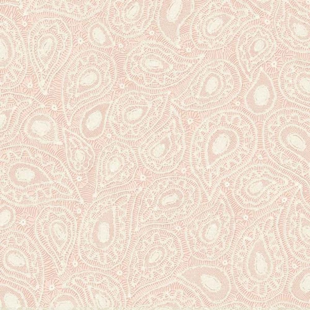 Papel de Parede Martha Medeiros Aspecto Têxtil Rosa AI5015