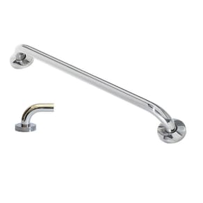 Alça De Apoio 80cm Barra Inox Acessibilidade Corrimao Segurança Apoio