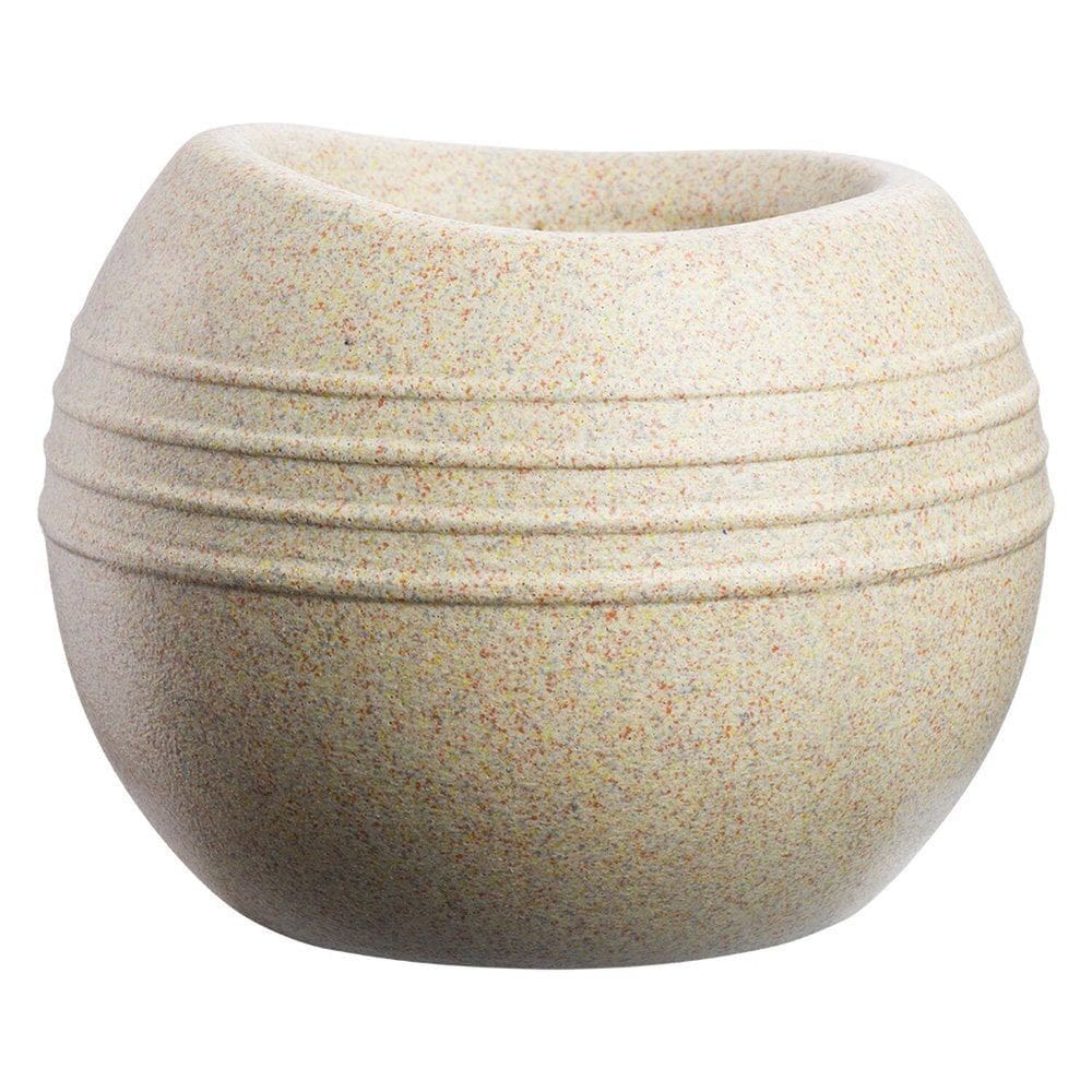 Vaso Decorativo para Plantas Búzios Bege