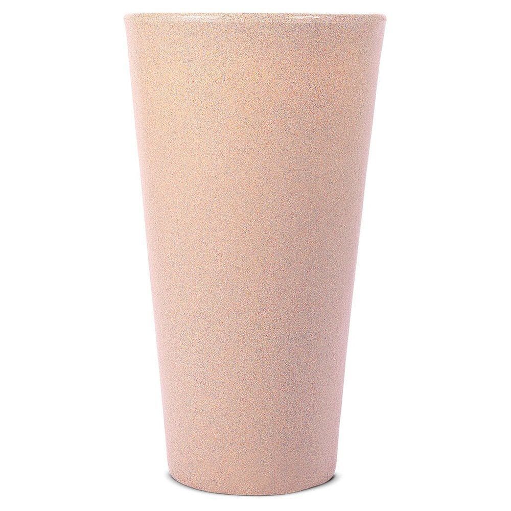 Vaso Decorativo para Plantas Conico Aldora 66 Bege