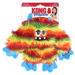 Brinquedo Pelucia Kong Frizzles Zazzle Com Apito e Estalitos para Cães
