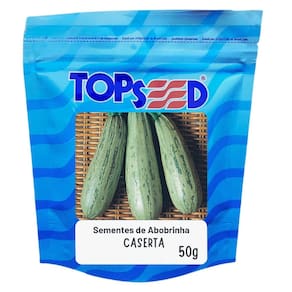 Sementes de Abobrinha Caserta (50g) TOPSEED