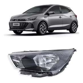 Farol Hb20 2023/2024 Sem Led Novo Lado Esquerdo