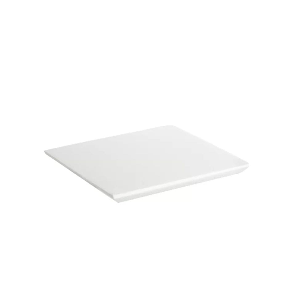 Bandeja Slim 24X24cm Em Resina Branco