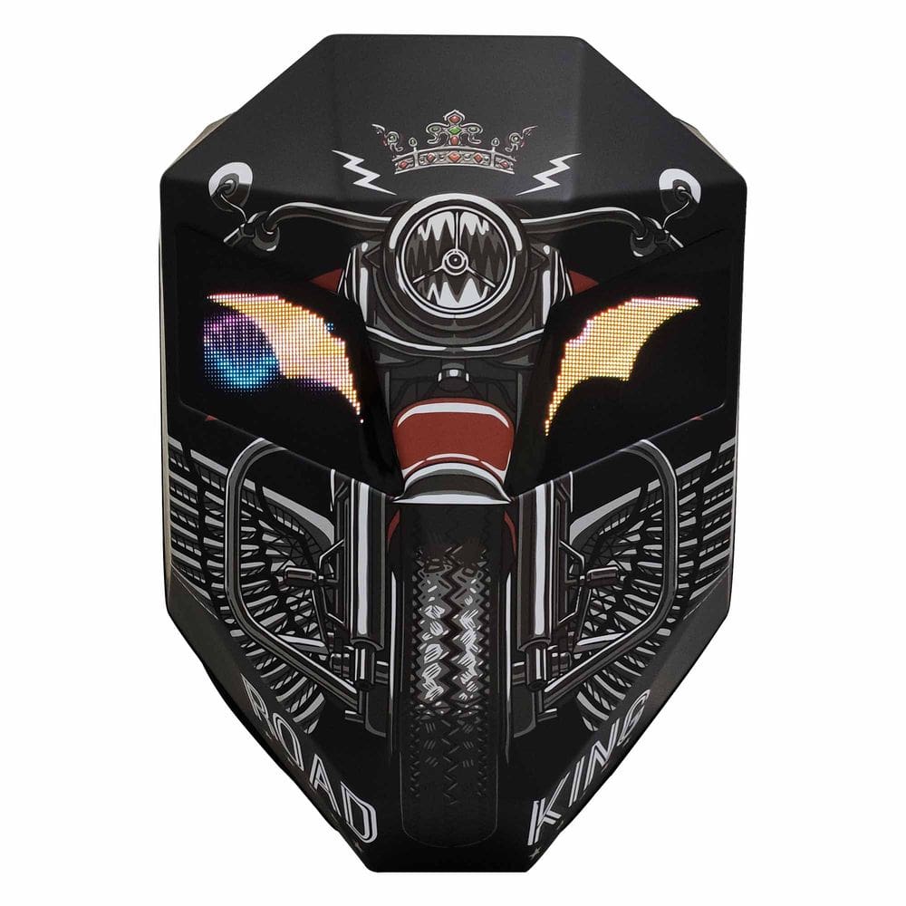 Mochila com Led Motoqueiro Bluetooth Interativa Rider Moto Luz Motocicleta Aplicativo