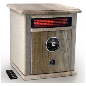 Aquecedor Elétrico Portátil com Tela LED e Controle Remoto, 1500W 110V, Heat Storm, Bege