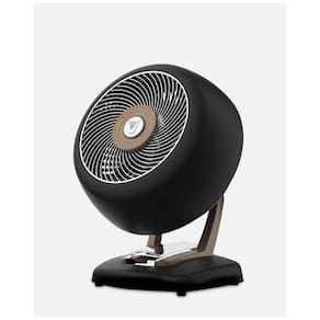 Aquecedor Vintage de Design Retro com Temperatura Ajustável, 1500W 110V, Vornado VHEAT, Preto