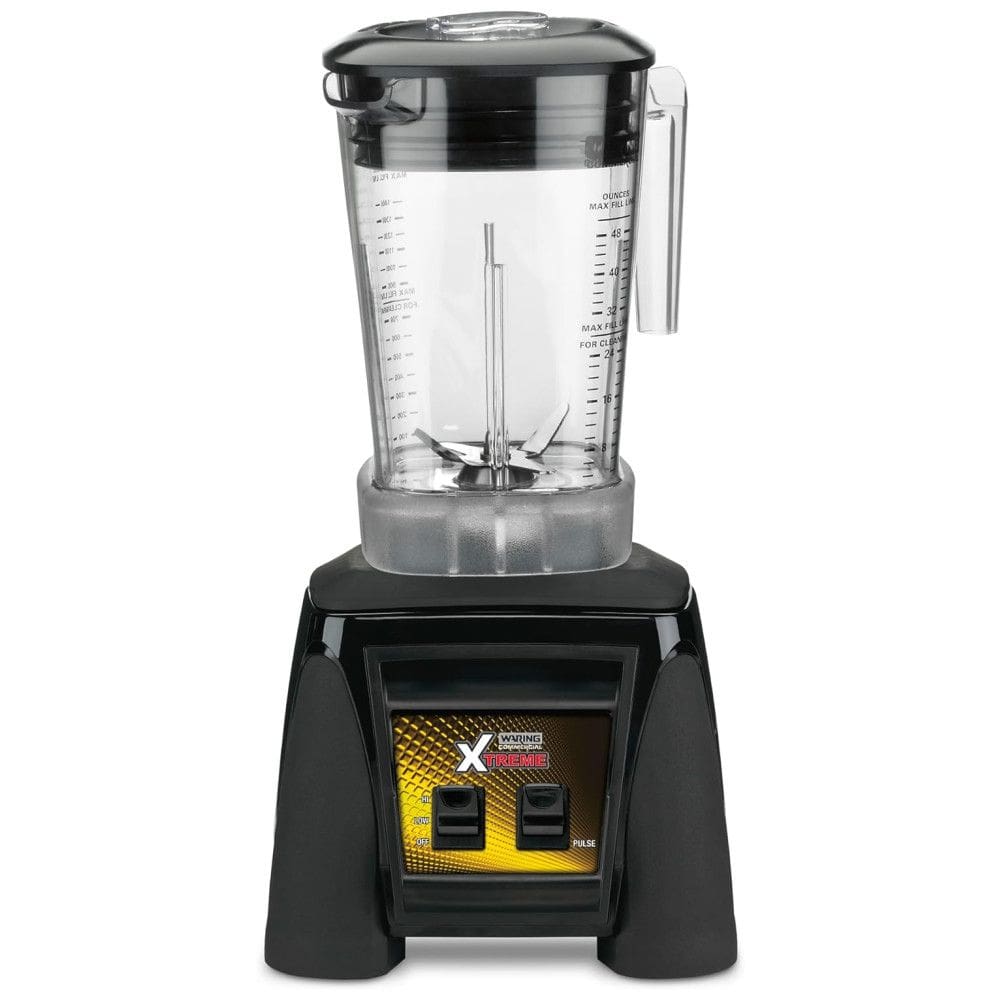 Liquidificador Profissional 1,4L com Função de Pulsar, Jarro de Copolímero sem BPA e Plugue de 5 a 15 Fases, 110V, Waring MX1000XTXP, Preto