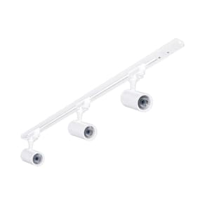 Kit 03 Spots Led com Trilho e Emenda Branco 10W 6500K Bivolt 1 Metro