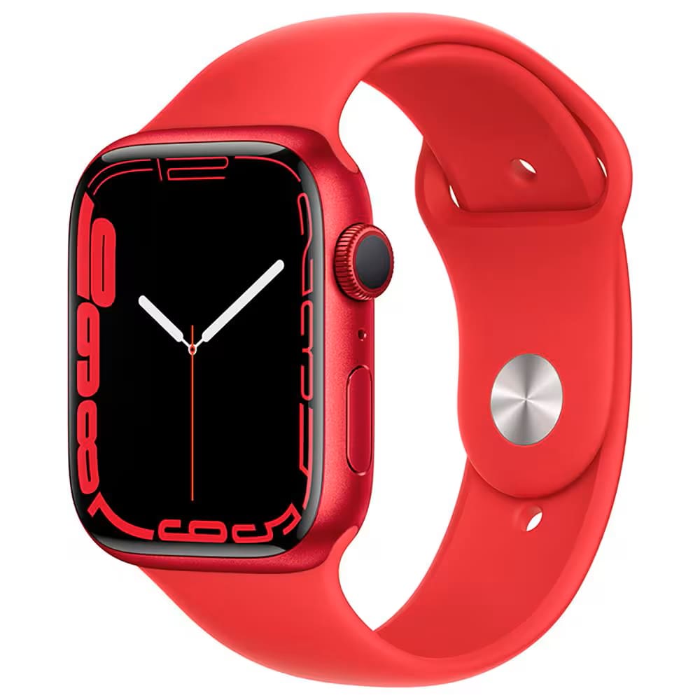 REEMBALADO: Apple Watch Series 7 GPS 41mm Pulseira Esportiva RED