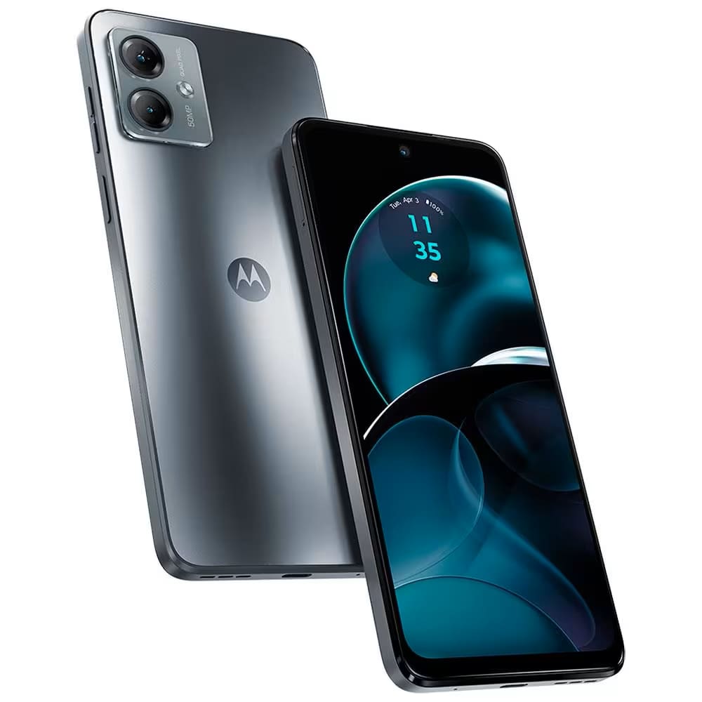 REEMBALADO: Motorola Moto G14 128GB 4GB RAM Tela de 6.5 - Grafite