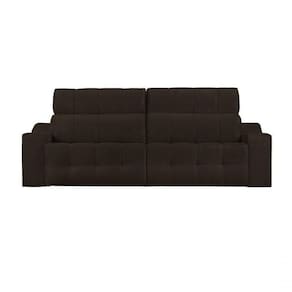 Sofá Top Lubeck Retrátil Reclinável 220Cm Café