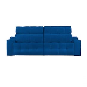 Sofá Top Lubeck Retrátil Reclinável 250 Azul - Ws Estofados