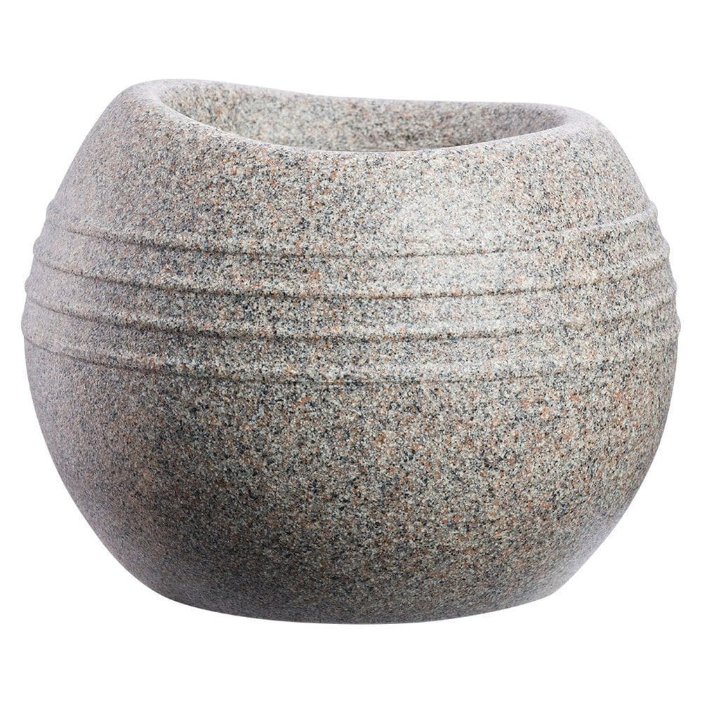 Vaso Decorativo para Plantas Búzios pedra
