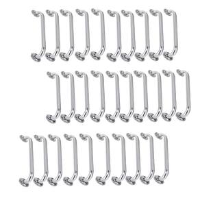 Alça De Apoio 50cm Barra Inox Kit 30 Unidades Banheiro Corrimao Acessibilidade