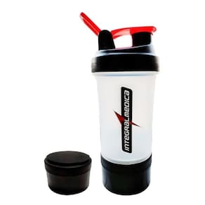 Coqueteleira Shaker (600ml) 3 Doses 2 em 1 Integralmedica