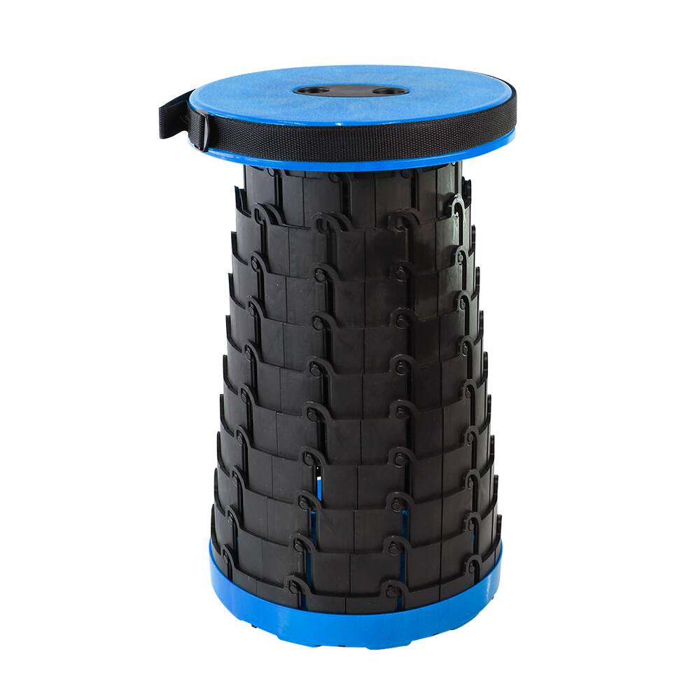 Banqueta Redonda Retrátil De Plástico 25X45cm