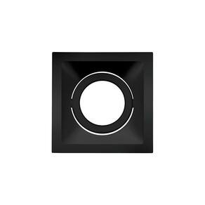 Spot De Embutir Recuado Stella Square Par 20 E27 Quadrado Bivolt Preto