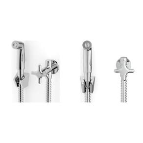 Kit com 2 Ducha Higiênica com Derivação Cross Cromado