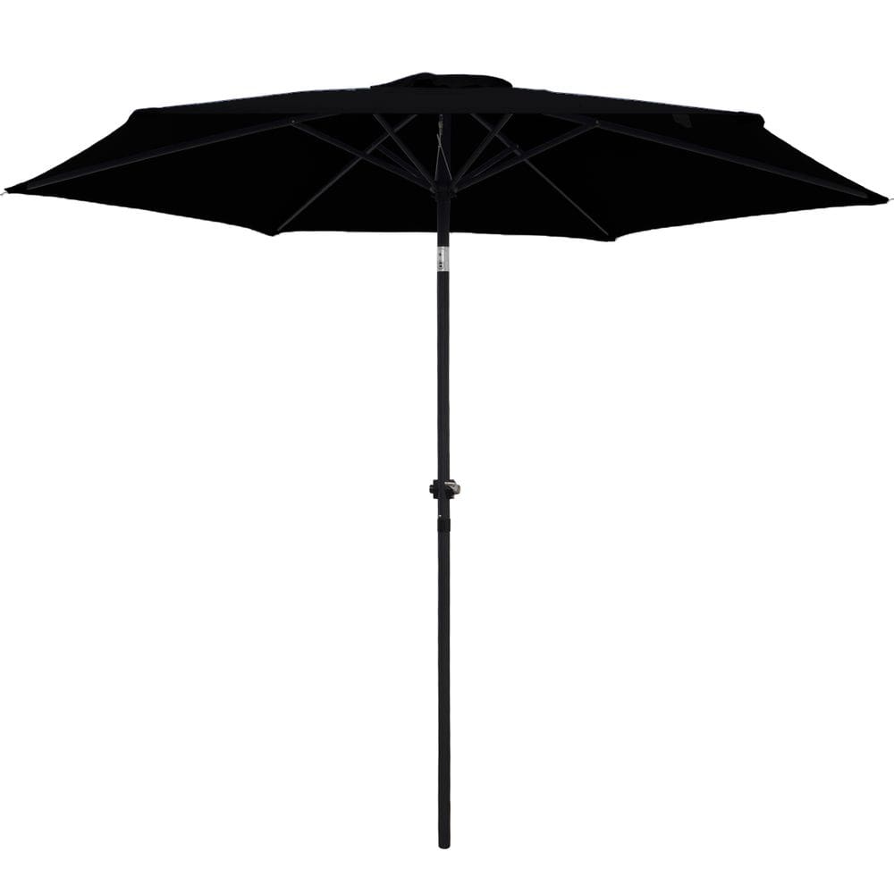 Ombrelone Central Articulado de Alumínio 2,70 metros com Manivela Importway IWOBCA-270