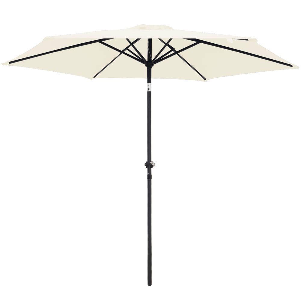 Ombrelone Central Articulado de Alumínio 2,70 metros com Manivela Importway IWOBCA-270