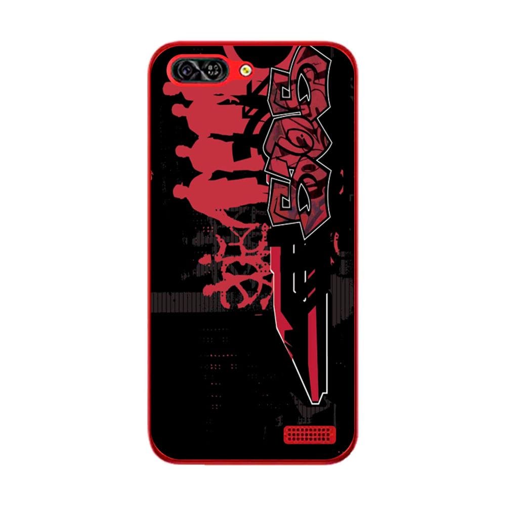 Capa Adesivo Skin055 Verso Para Red Mobile Quick 5.0 S50