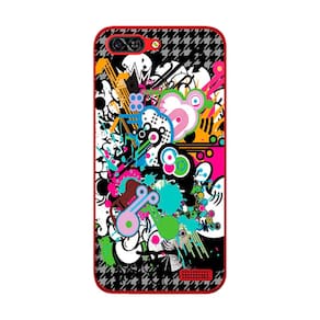 Capa Adesivo Skin022 Verso Para Red Mobile Quick 5.0 S50