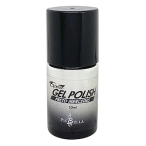 Esmalte Em Gel Preto Mercedes Speed Piu Bella Gel Polish