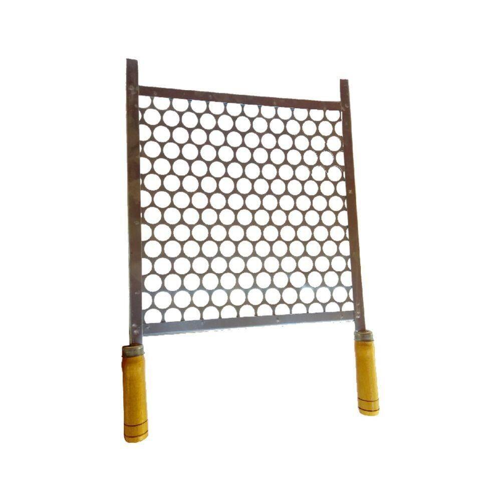 Grelha Galvanizada Tela Moeda Para Churrasqueira 40x40cm