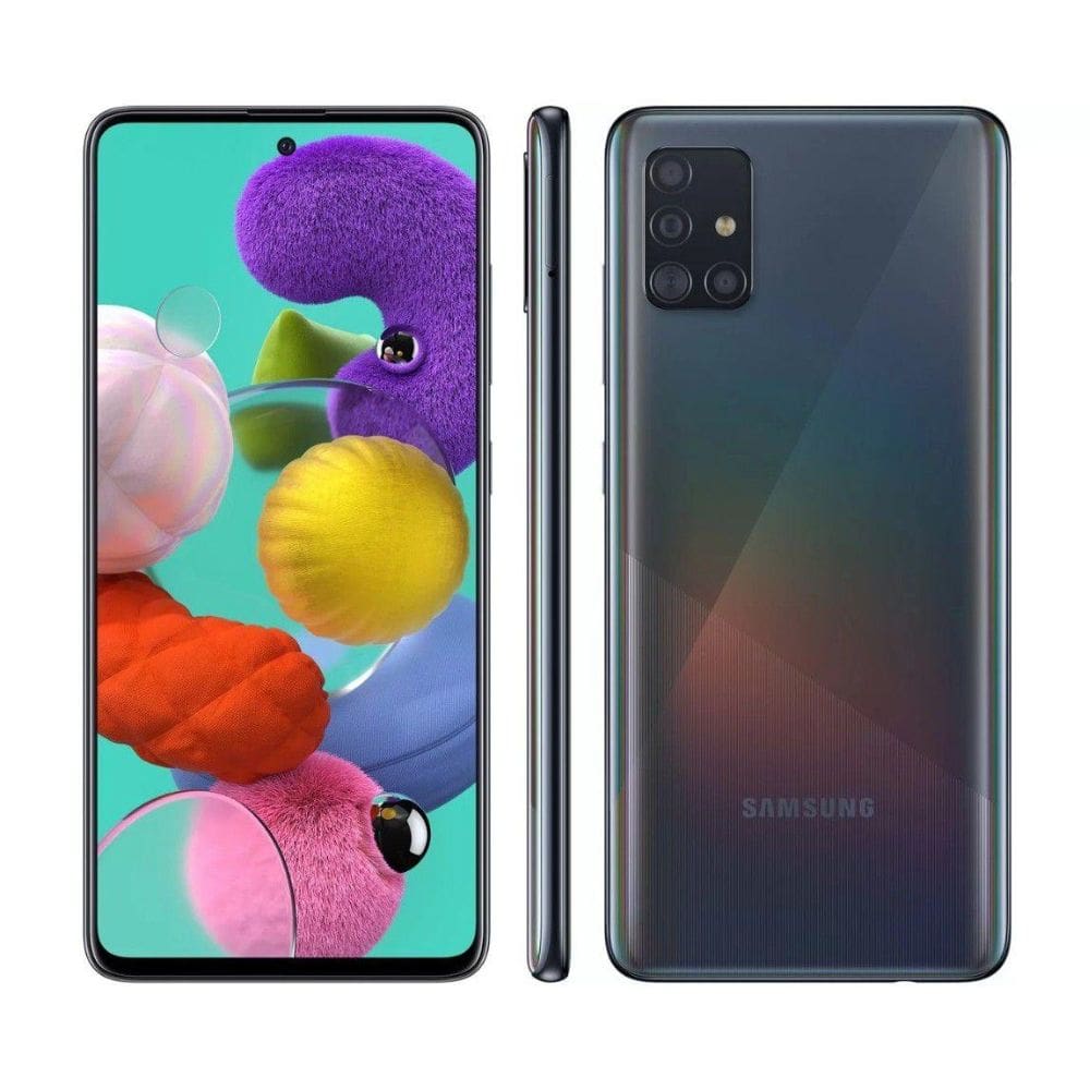 Usado: Samsung A51 128 GB Preto - Excelente