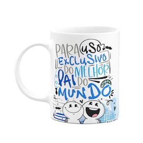 Caneca Funny Dia dos Pais - Exclusivo do melhor pai do mundo
