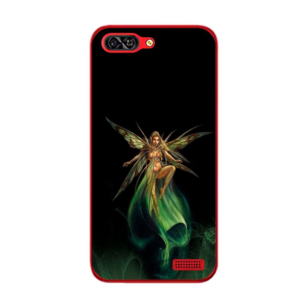 Capa Adesivo Skin063 Verso Para Red Mobile Quick 5.0 S50