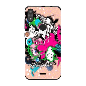 Capa Adesivo Skin104 Verso Para Multilaser F Pro (P9118)