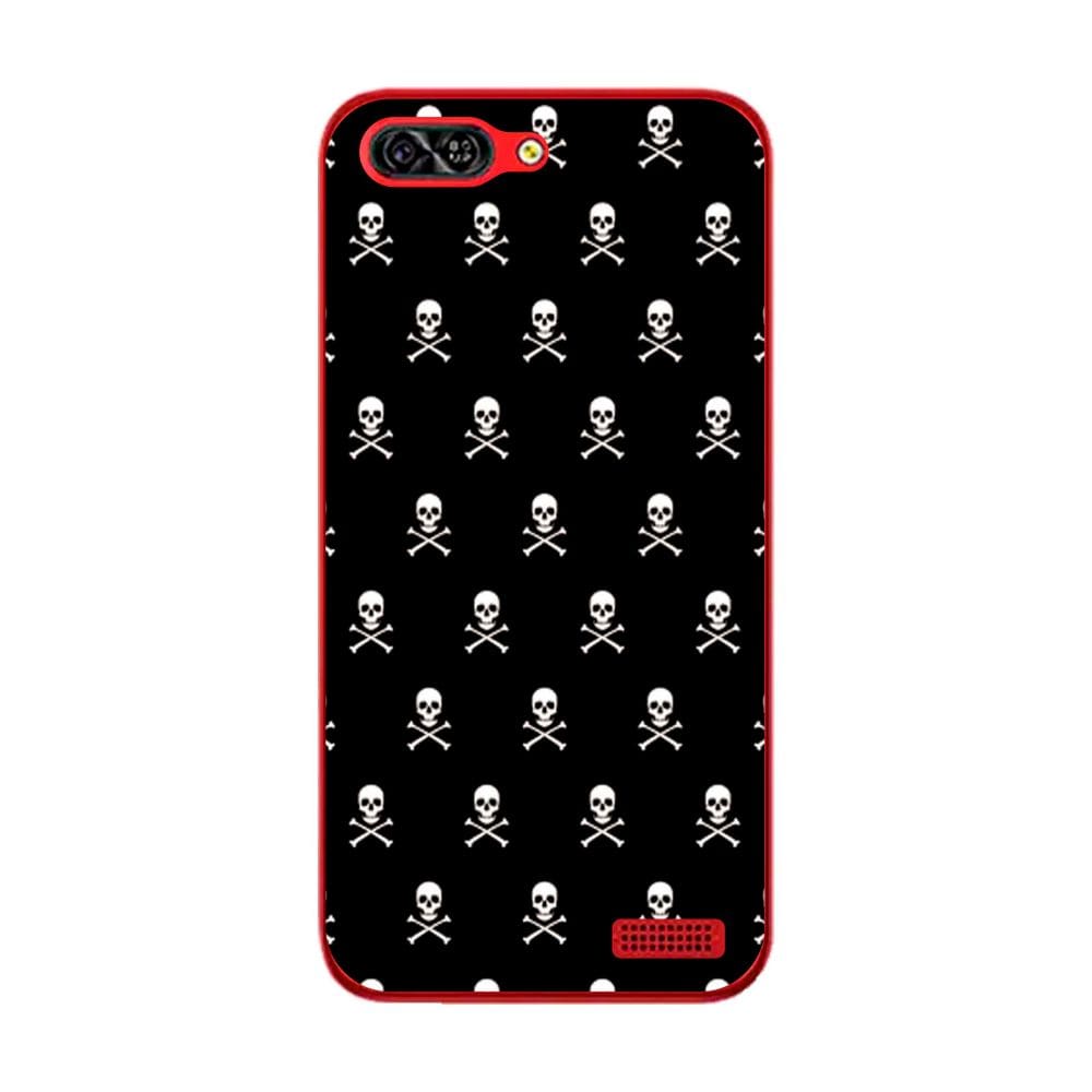 Capa Adesivo Skin201 Verso Para Red Mobile Quick 5.0 S50