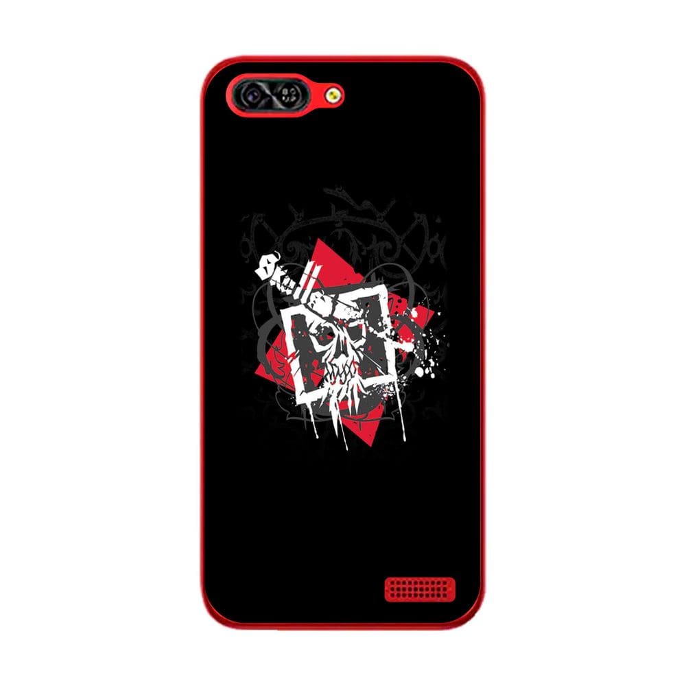 Capa Adesivo Skin015 Verso Para Red Mobile Quick 5.0 S50