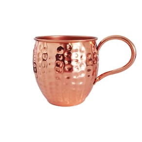 Caneca Barril Cobre Martelada Moscow Mule - 500ml