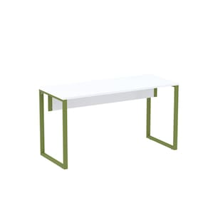 Mesa Madeira 1500x700mm M150/70p25tub Branco/Verde Miró