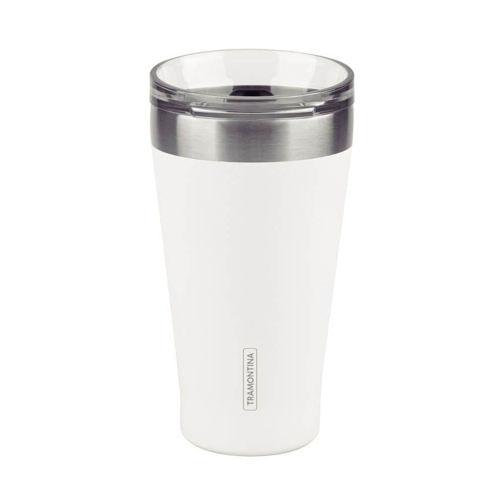 Copo Térmico Tramontina Exata C- Tampa 550ml Branco - 61646515 Branco