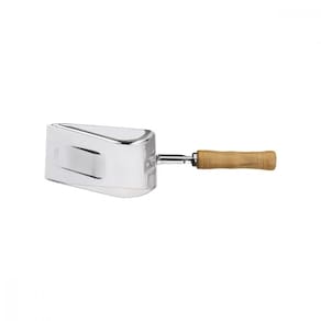 Pa Para Cinzas Tramontina Churrasco Com Lamina Em Aço Inox E Cabo De Madeira 37cm