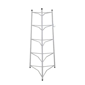 Tripé Porta Panelas Branco 5 Compartimentos 82cm